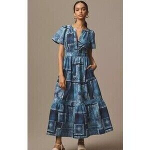 The Somerset Maxi Dress L NWT